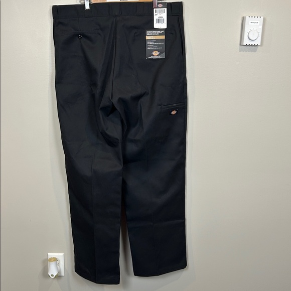 Dickies Double Knee Work Pants Black 40x34 Loose Fit Wrinkle Resistant NWT - Picture 7 of 10